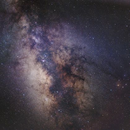 Milky Way Galaxy as seen from Turkey