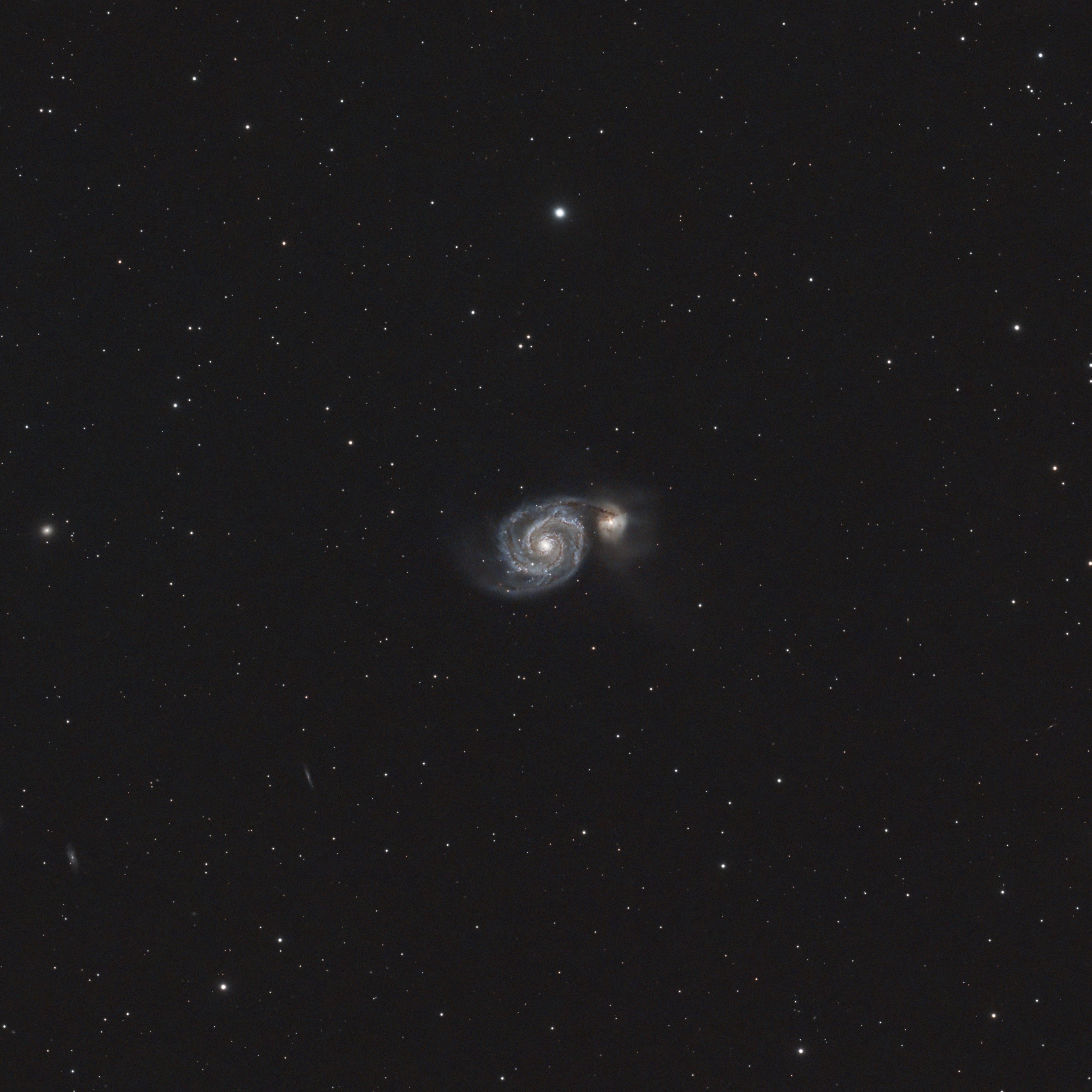 M51 and its sky neighbours